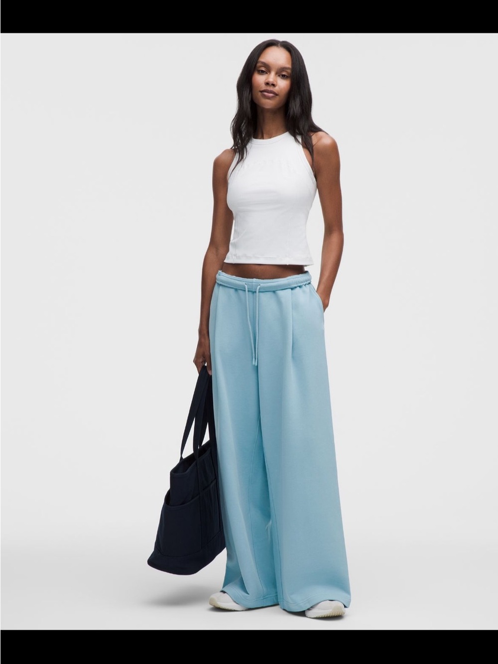 Lululemon French Terry Wide Leg Jogging Pants